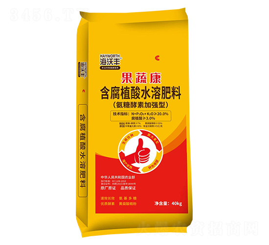 氨糖酵素加強(qiáng)型含腐植酸水溶肥-果蔬康-金沃普特