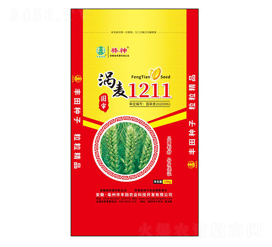 渦麥1211小麥種子-棒神-豐田農(nóng)業(yè)