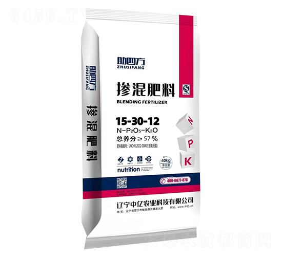 摻混肥料15-30-12-助四方-中億農業(yè)