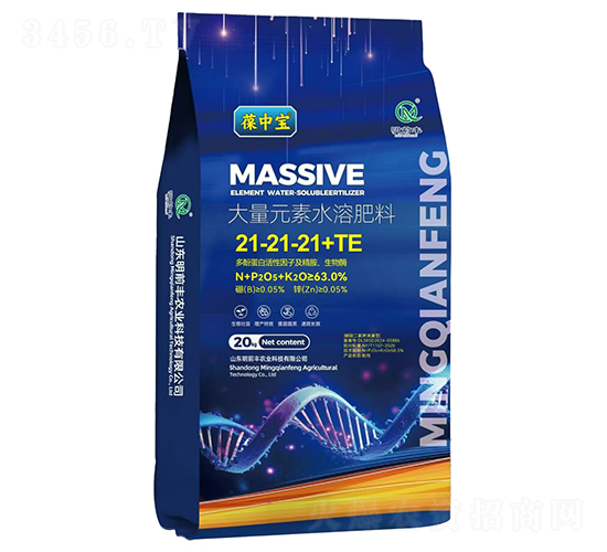 大量元素水溶肥料21-21-21+TE-葆中寶-明前豐