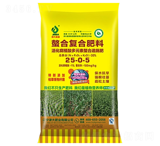 活化腐植酸多元素螯合追施肥25-0-5-津大盛源