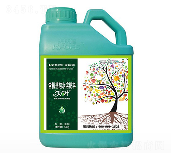 沃葉根果壯流體肥高氮型5kg-夫沃施