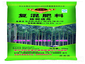 桉樹適用復(fù)混肥料18-5-12-年景旺
