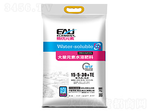 大量元素水溶肥料15-5-30+TE-易優(yōu)元素-中能雙聯(lián)