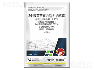24-表蕓苔素內(nèi)酯·S-誘抗素可溶液劑-及時創(chuàng)·雨狀元-及時雨