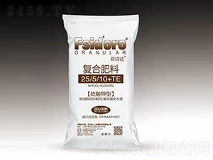 硫酸鉀型復(fù)合肥料25-5-10+TE-菲詩(shī)達(dá)