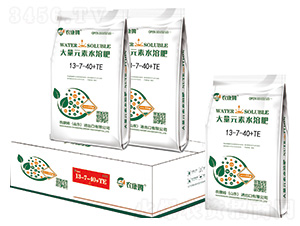 大量元素水溶肥13-7-40+TE（箱）--農(nóng)康姆