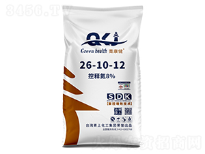 青康健緩釋摻混肥料26-10-12-臺(tái)灣青上