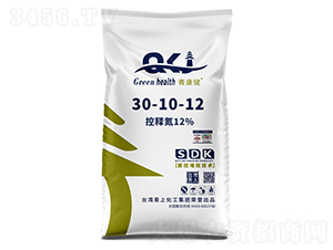 青康健緩釋摻混肥料30-10-12-臺(tái)灣青上